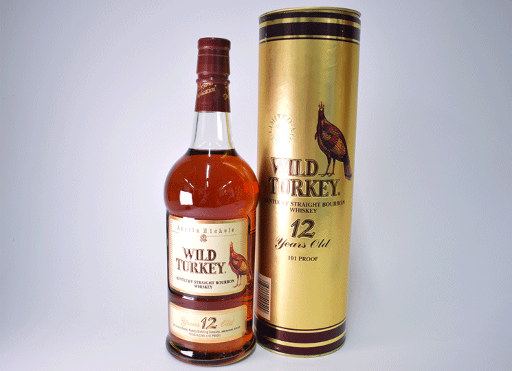 ワイルド・ターキー 12年 旧ラベル 箱付きをお買取させていただきまし
