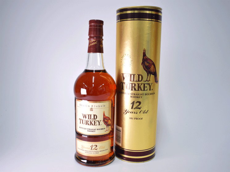 ワイルド・ターキー 12年 旧ラベル 箱付きをお買取させていただきまし