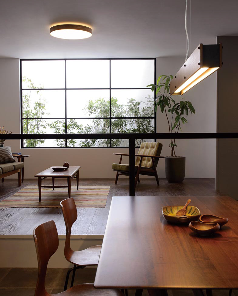 ODELIC シーリングライト OL291357 円形 ウォールナット ODELIC