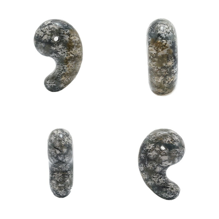 錦石　花紋石勾玉 錦石 花紋石勾玉 【公式通販】