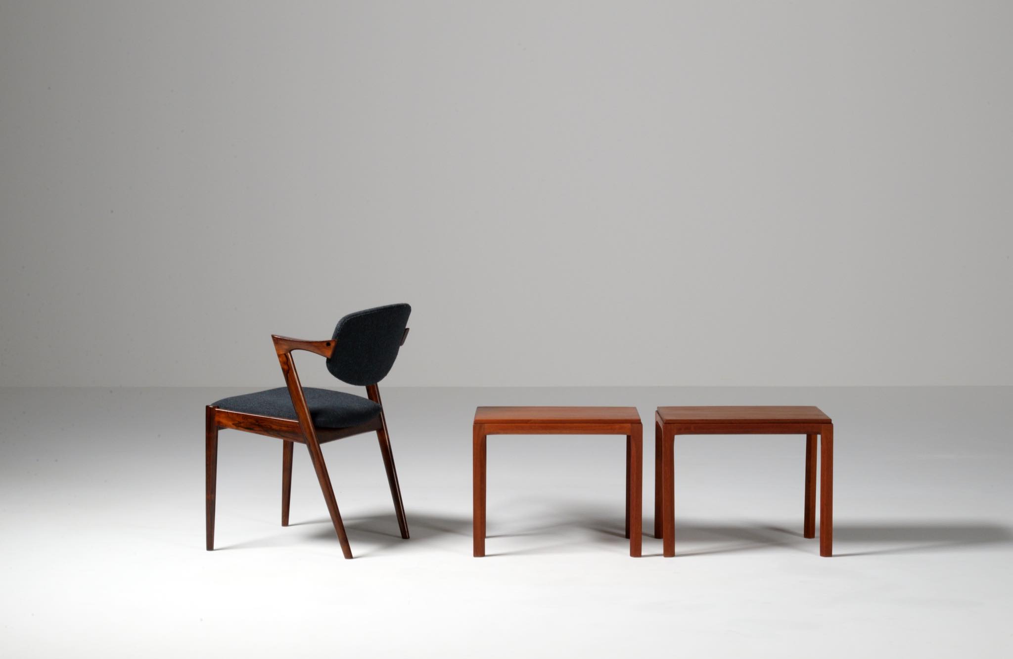 Kai Kristiansen / Aksel Kjersgaard Two side table in Teak｜Luca