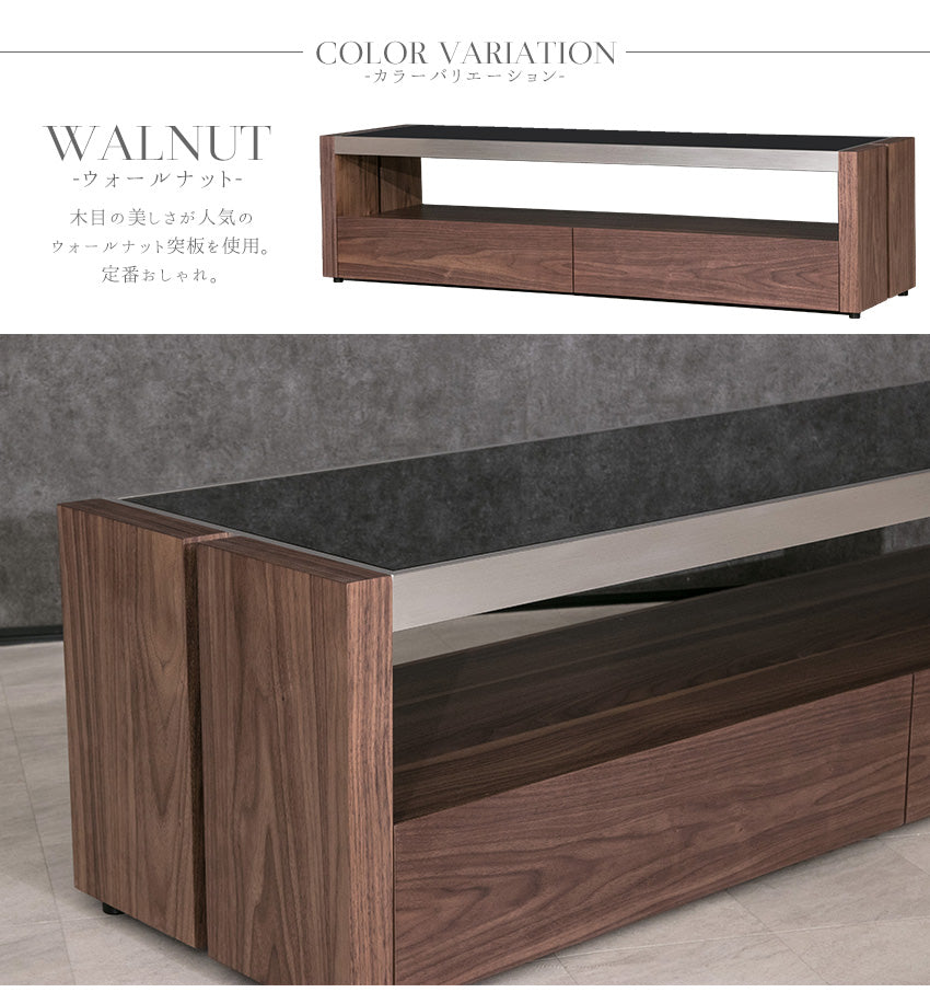 時間限定】ピアノブラックテレビ台 引き出し付き テレビセット 時間