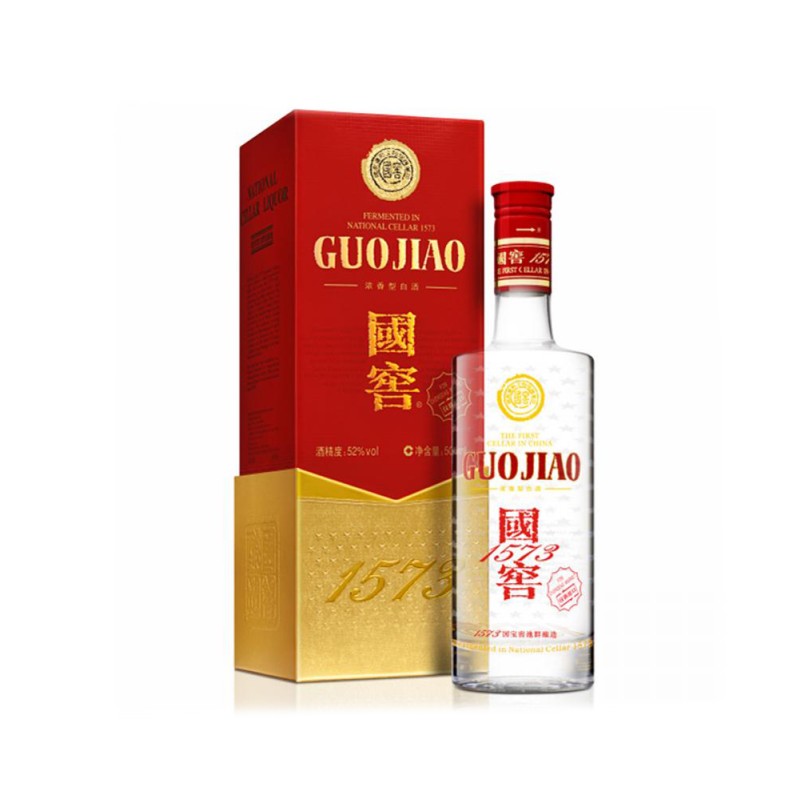 未開栓 中国酒 高級白酒 国窖1573 GUOJIAO 52% 500ml 未開栓 中国酒