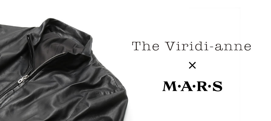 The Viridi-anne x M・A・R・S コラボレーションレザージャケット