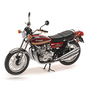 Minichamps Kawasaki 900 Z1 Super 4 1972 - Red/Brown 1:12