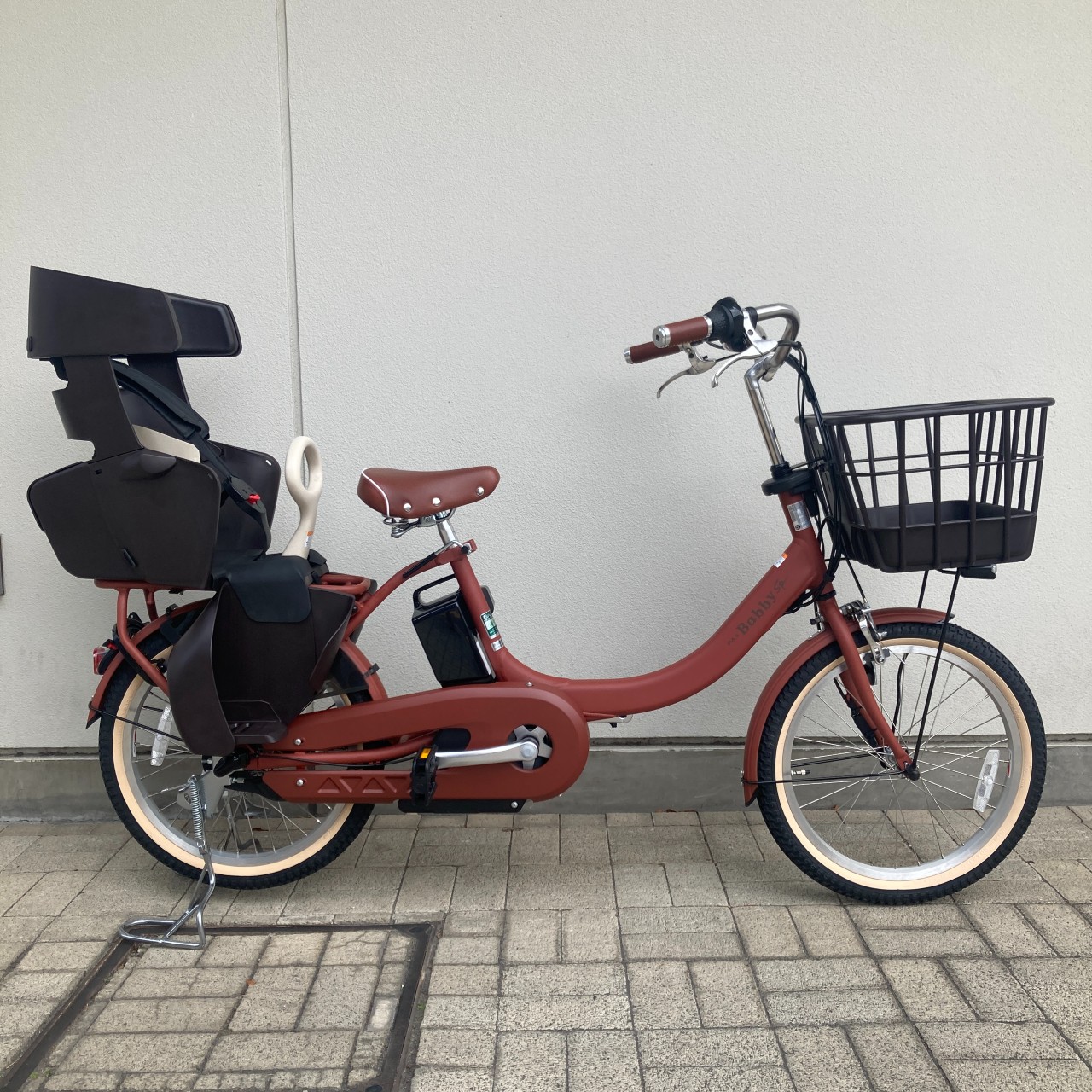 電動自転車 ヤマハ PASナチュラ 26インチ 後ろ子供乗せ適合 エンジ