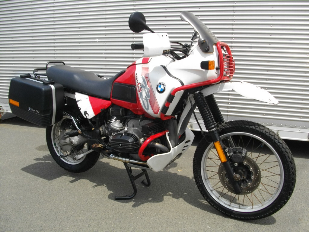 BMW パリダカール タンク 赤/白