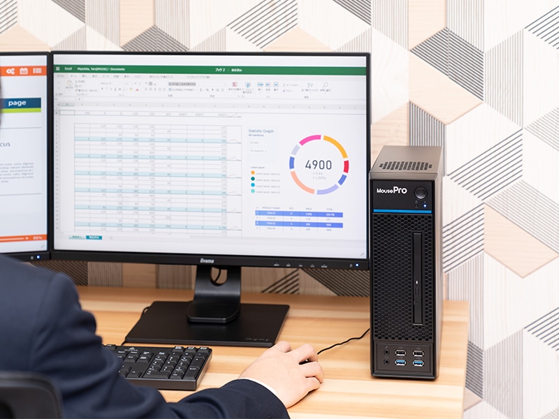 MousePro-S201S2-10TH(Windows 10 Pro 64ビット): デスクトップ