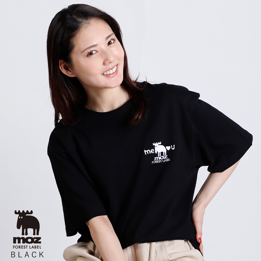 北香那×moz FOREST LABEL コラボ半袖Tシャツ