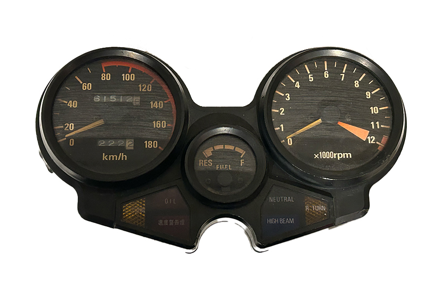 CBX400F 純正メーター