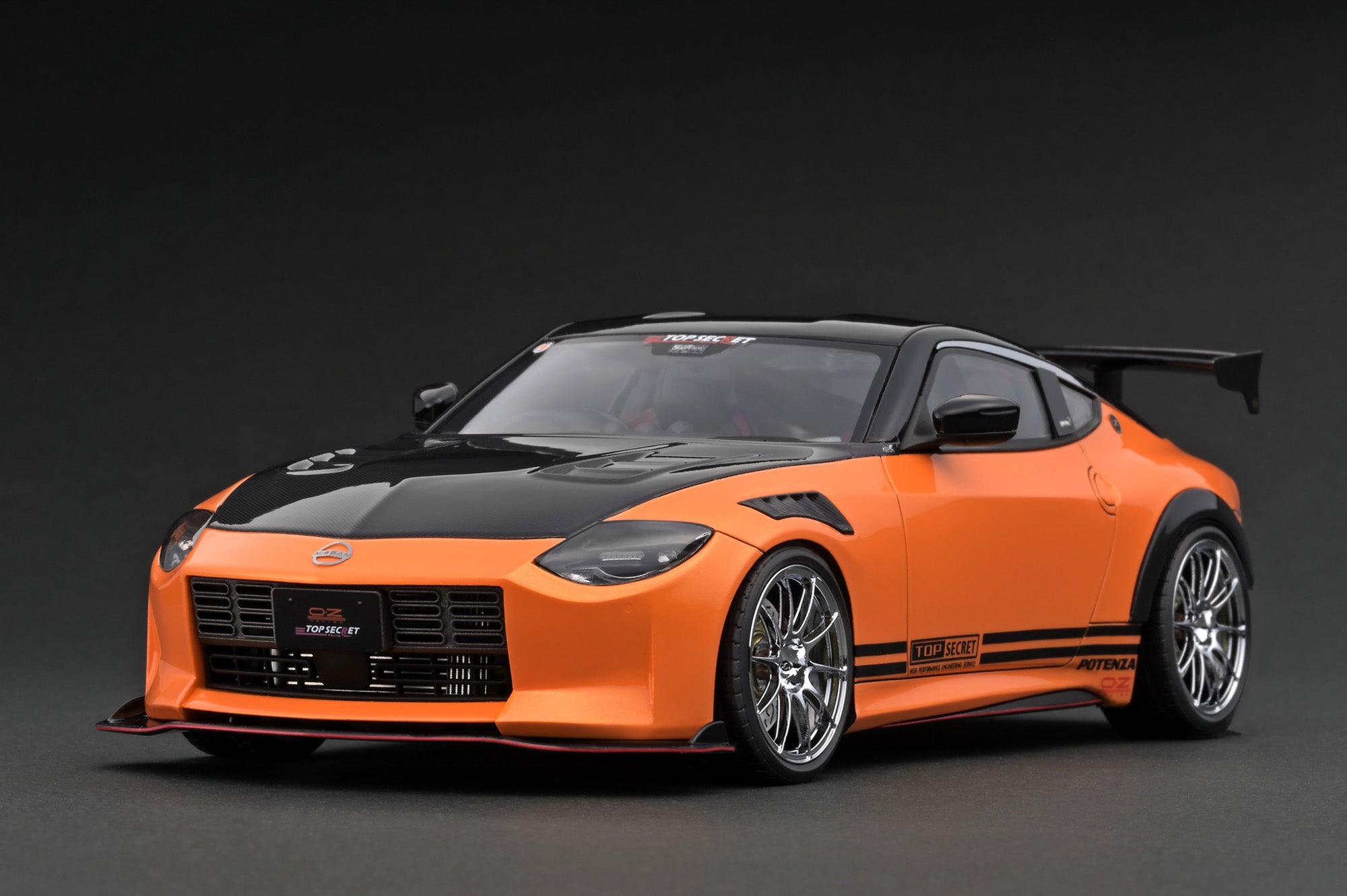 Ignition Model 1:18 Nissan Z Fairlady (RZ34)TOP SECRET in Orange