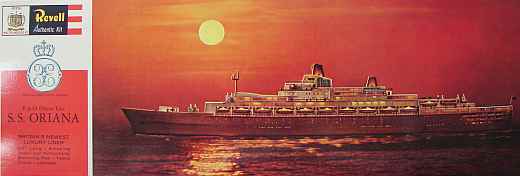S.S. Oriana, Revell Nr. H-376 - Modellversium Kit-Ecke