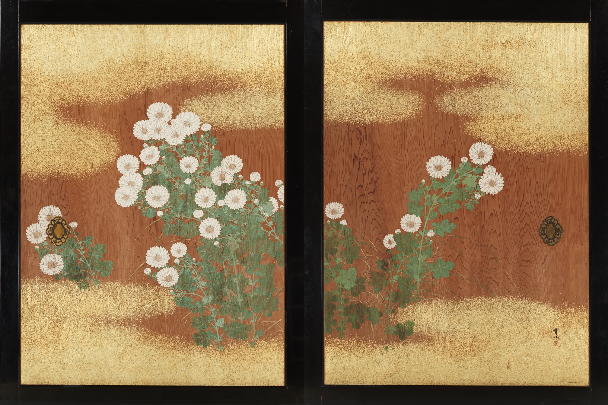 木村武山 須磨御殿杉戸絵 | 茨城県近代美術館 | The Museum of Modern