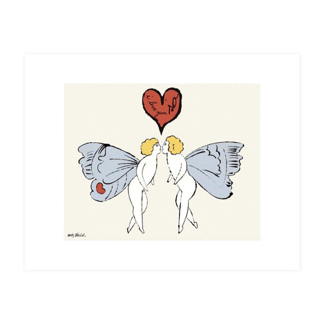 ウォーホル：I Love You So, C. 1958 （Angel） ポスター(I Love You