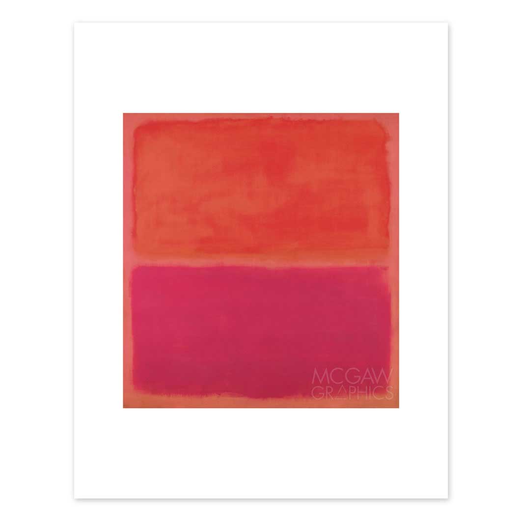 ロスコ：NO. 3／1967 ポスター(NO． 3／1967 ポスター)：ポスター