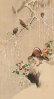 雪中鴛鴦(えんおう)之図 - 東京国立近代美術館