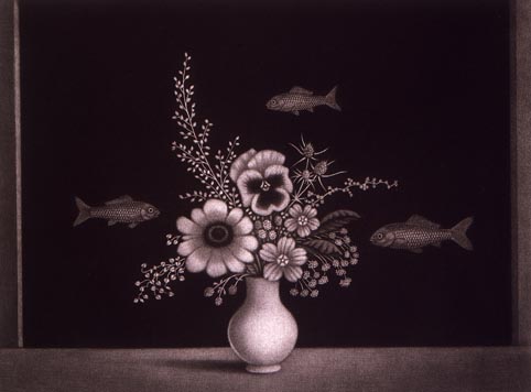 草花とアカリョム(アカリョムの前の草花) - 東京国立近代美術館