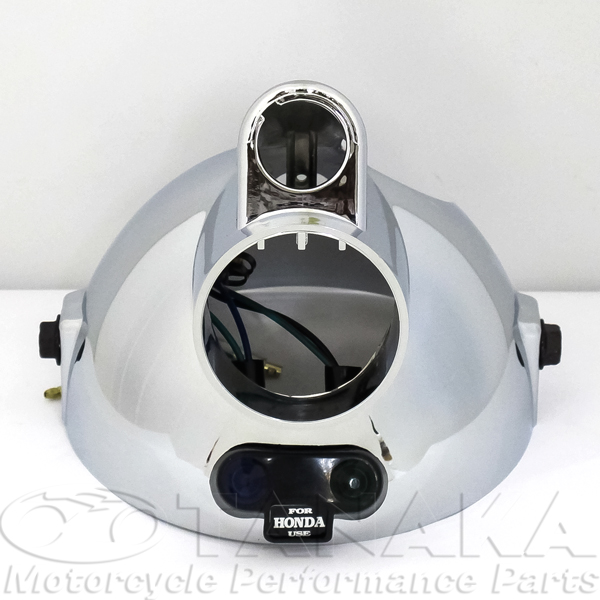 5ℓモンキー純正ヘッドライトパープル