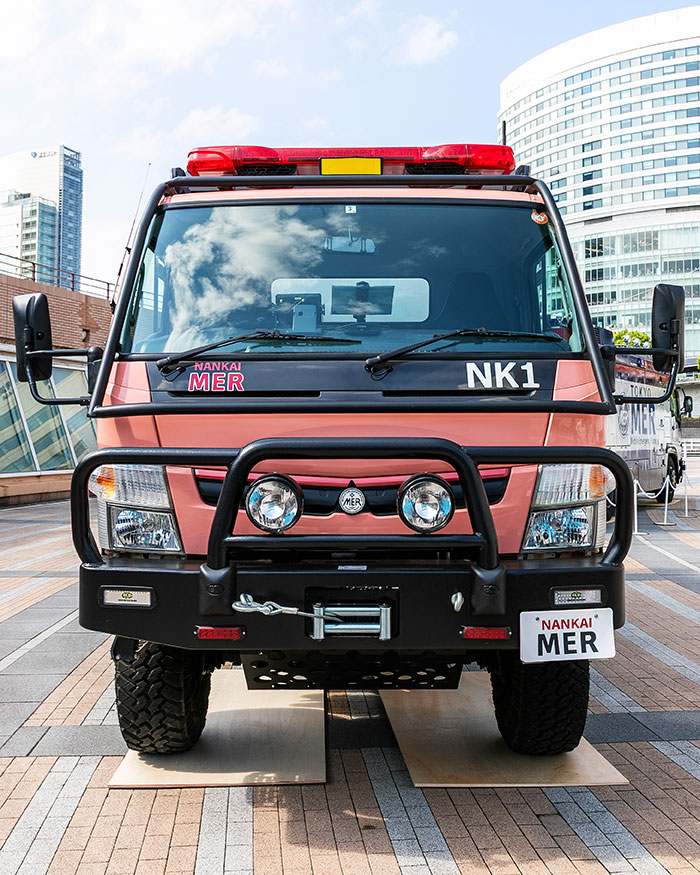 劇場版『TOKYO MER～走る緊急救命室～南海ミッション』特殊車輛を大
