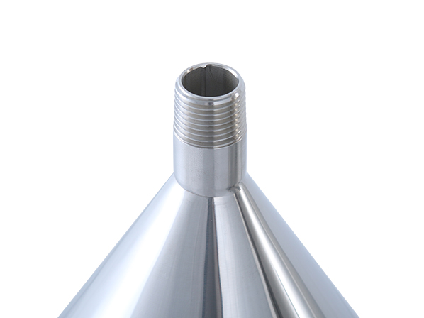 THT-R】投入用ステンレスホッパー・ニップルタイプ(THT-18-R3/4 : 容量