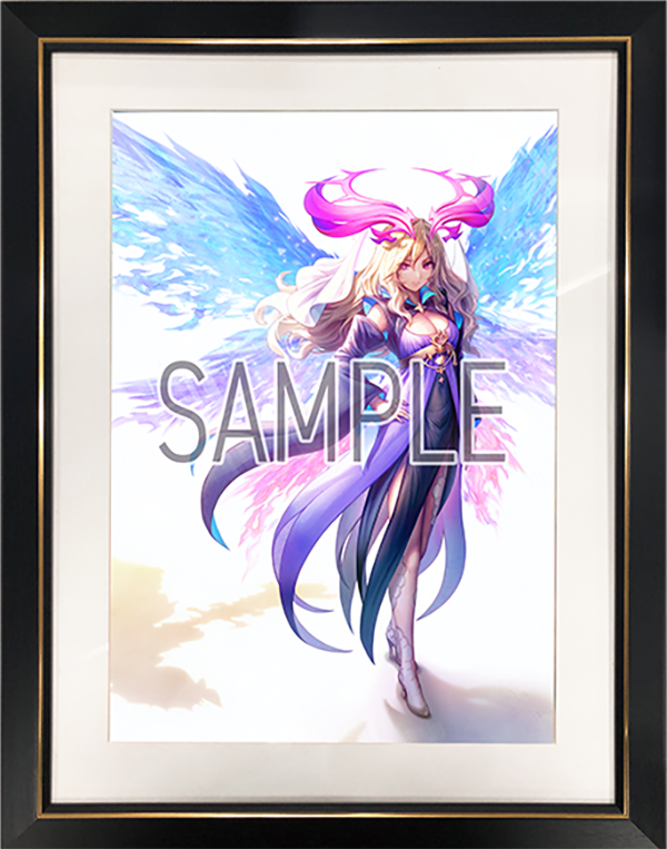 モンスターストライク 高精細複製イラスト ルシファー DD ちはや