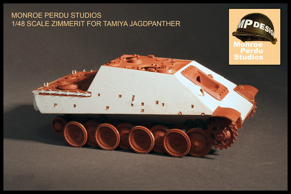 1/48 Scale JagdPanther Zimmerit-80
