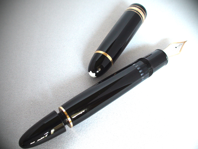 モンブラン 149 14C 中白 二段エボナイト芯 万年筆 万年筆買取.comの