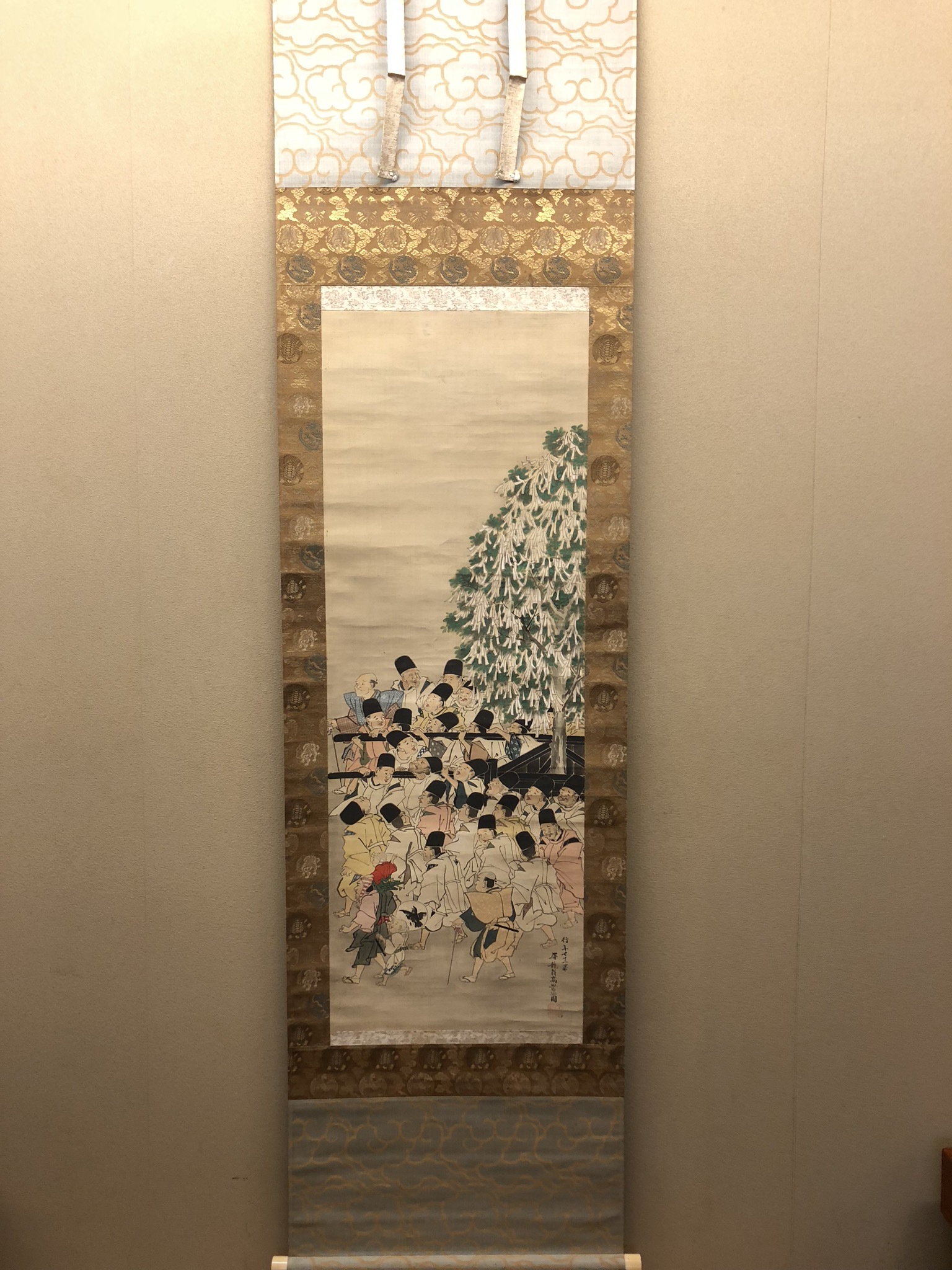 高嵩谷 祭図｜古美術・掛け軸の販売・買取・鑑定-松本松栄堂