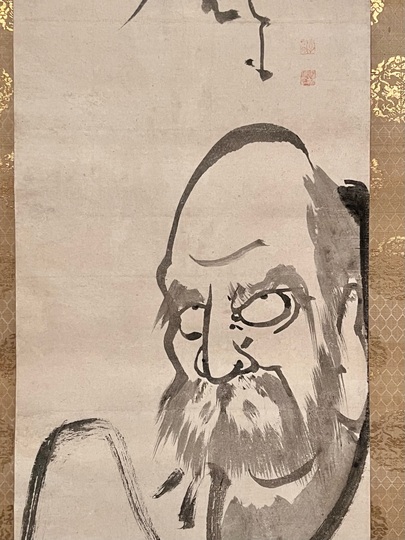 白隠慧鶴 達磨｜古美術・掛け軸の販売・買取・鑑定-松本松栄堂