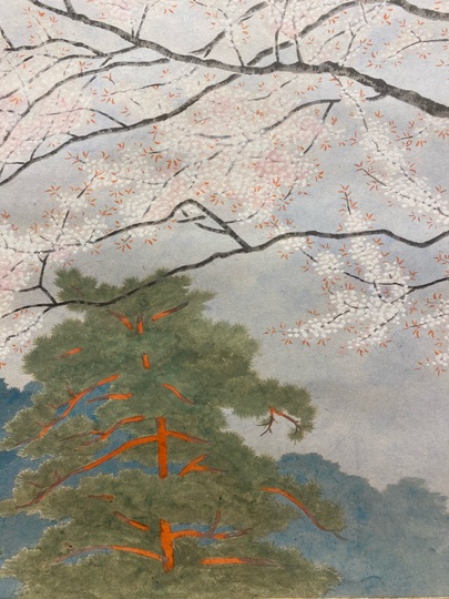 小野竹喬 春｜古美術・掛け軸の販売・買取・鑑定-松本松栄堂