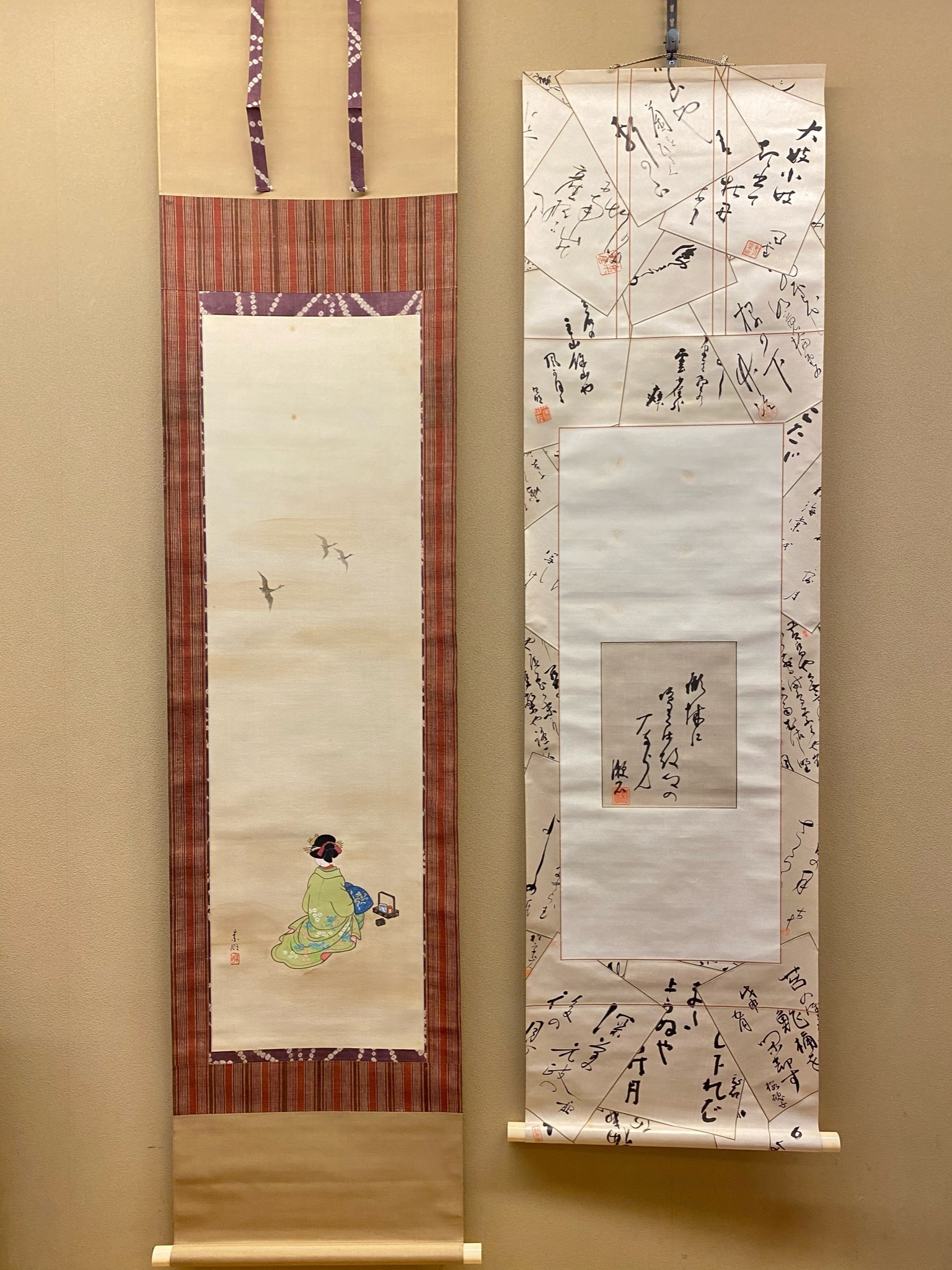 ○松島十湖（まつしま じっこ）掛け軸 ○松島十湖（まつしま