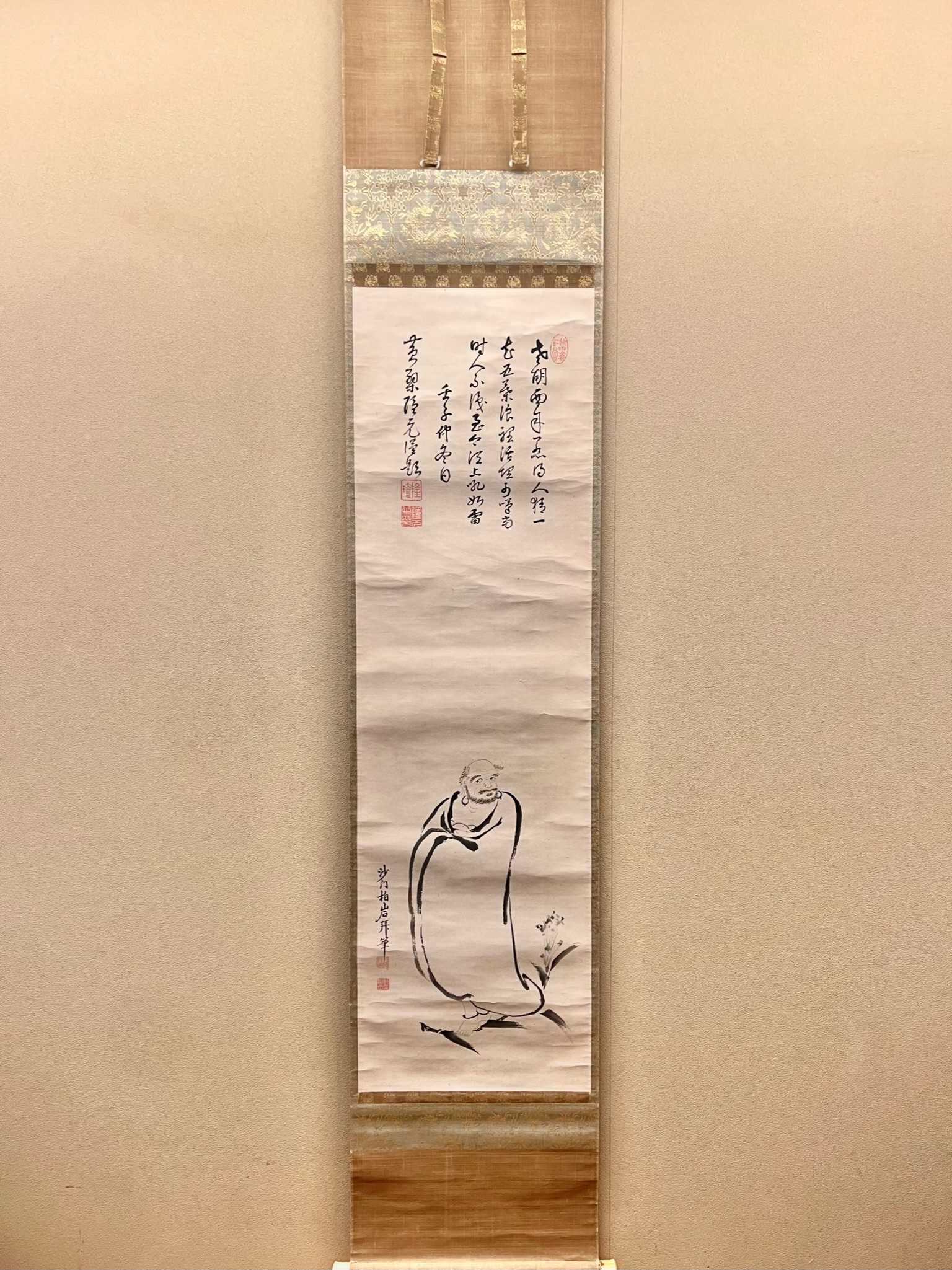 不詳/作者不詳/書/布袋屋掛軸HE-187 不詳/作者不詳/書/布袋屋掛軸HE