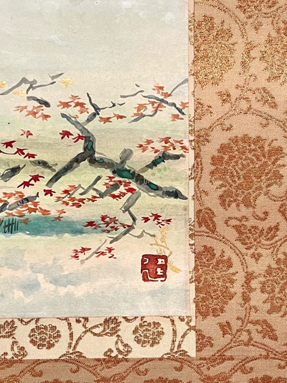 池田遙邨 嵐山清秋｜古美術・掛け軸の販売・買取・鑑定-松本松栄堂