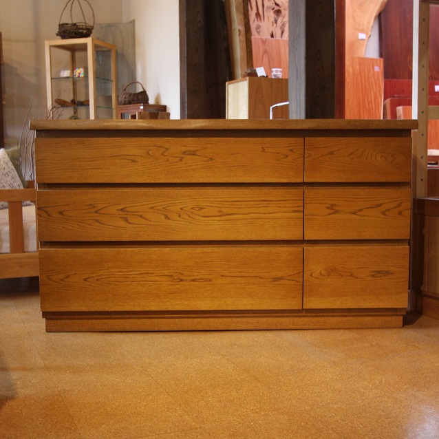 天然木 総無垢材 楢(なら)材 チェスト セール｜一枚板テーブル・無垢材