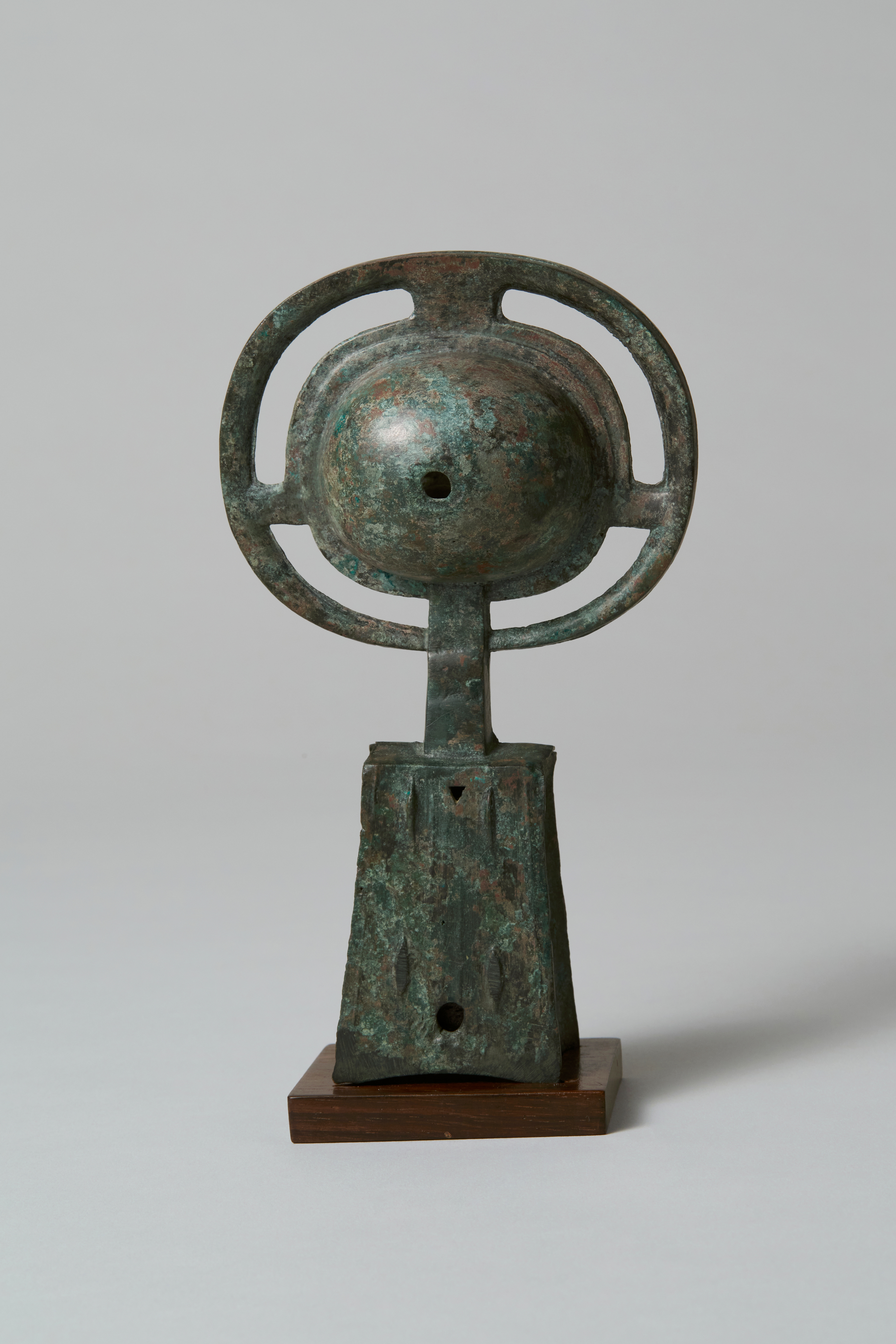 中国 古銅青銅 顔形 水孟 筆洗 V R6239 中国 古銅青銅 顔形 水孟 筆洗