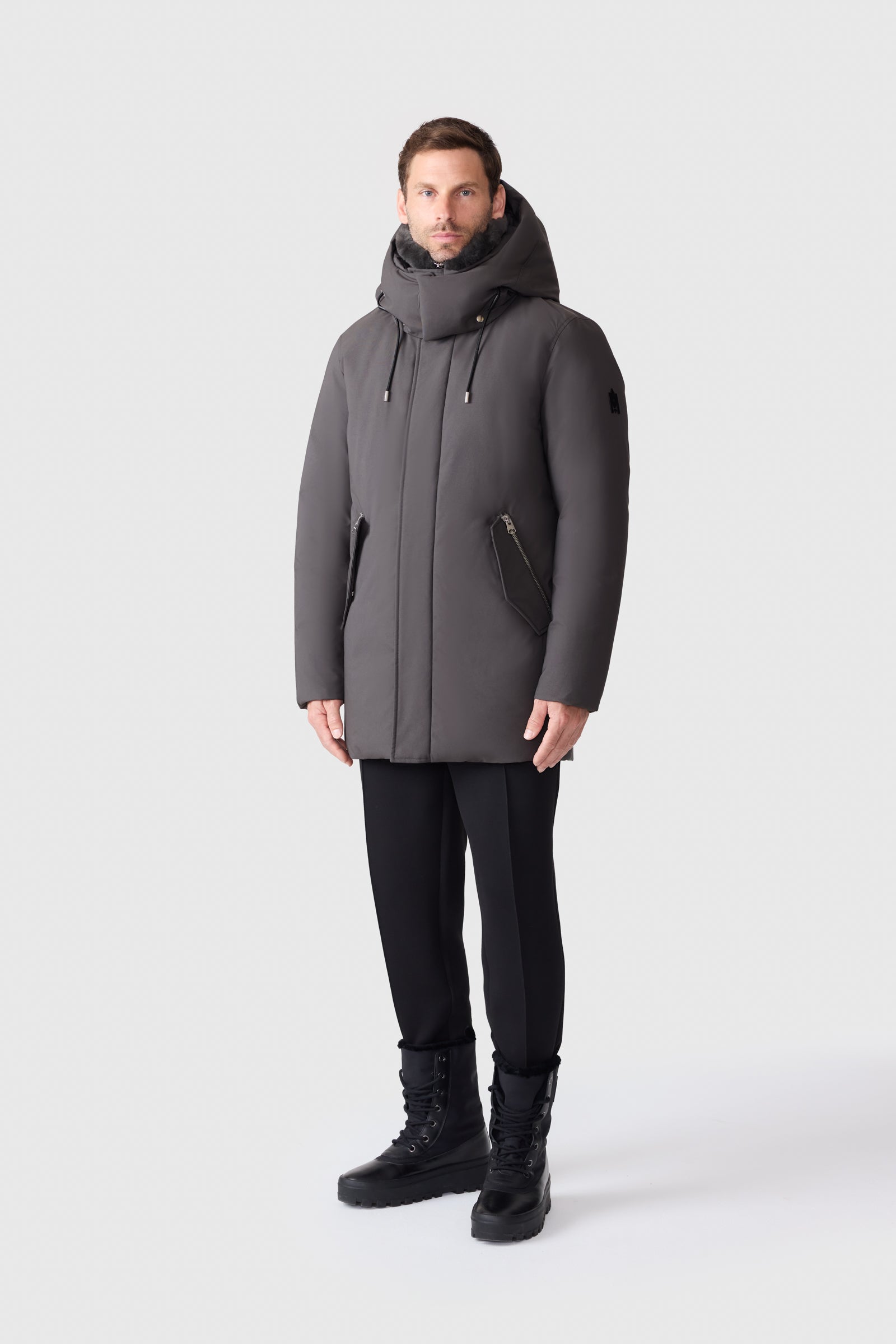 SULLIVAN-Z 2-in-1 Down Coat with Removable Bib for Men | Mackage US