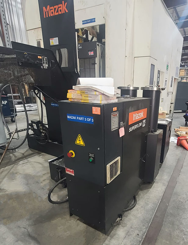 22.05'' X Axis 24.8'' Y Axis Mazak NEXUS 4000 II HORZ MACHINING