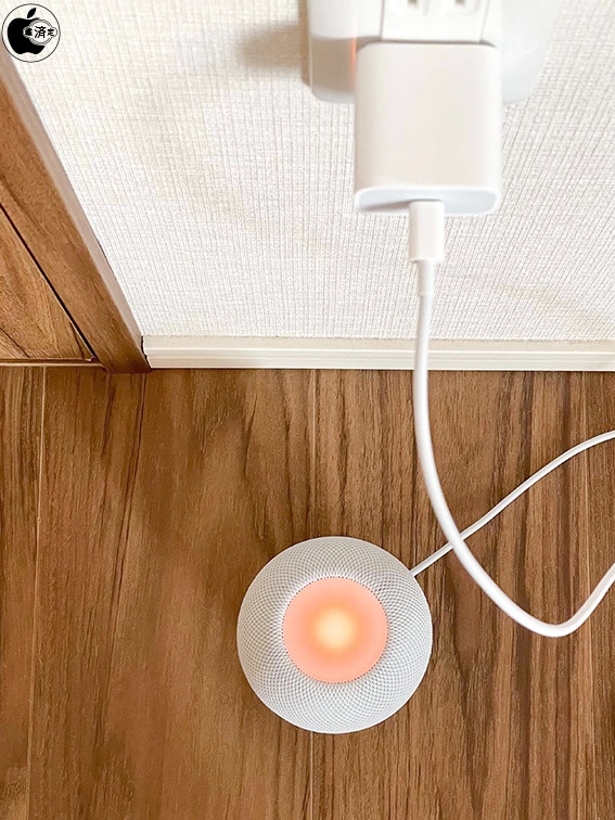 Apple Pod mini ホワイト 20Wアダプタ付き Apple Pod mini ホワイト AC