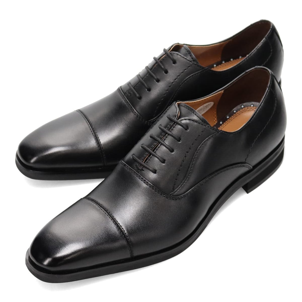 モデロ MODELLO ビジネスシューズ DM1511A(25.0 BLACK): メンズ