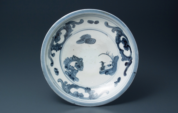 初期伊万里染付山水文水指 | 商品詳細 東洋古陶磁の前坂晴天堂