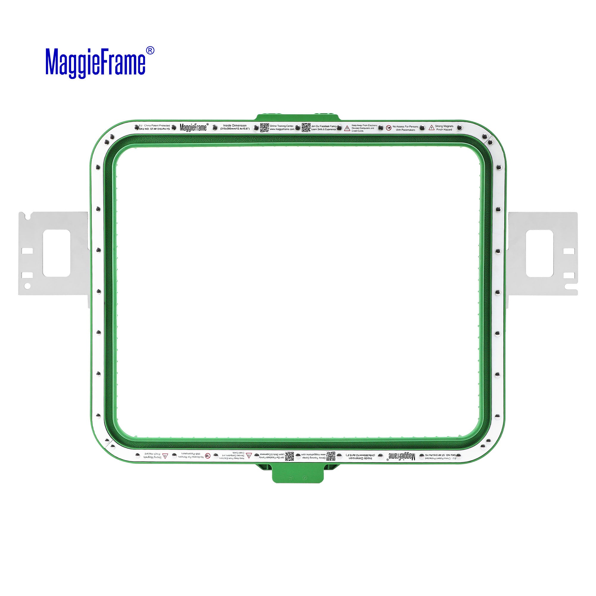 MaggieFrame Magnetic Hoop 12.4″ × 15.6″ (315 × 395 mm) for