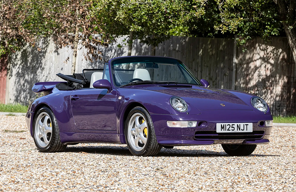 One-of-14 Porsche 993 Turbo Cabriolet heads to Iconic Auctioneers