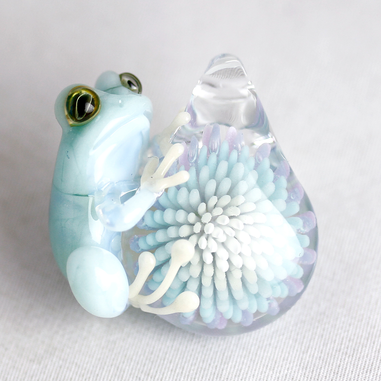 麻覇王（mahao）[ガラス,カエル,シルバー,ネックレス,ブレスレット]