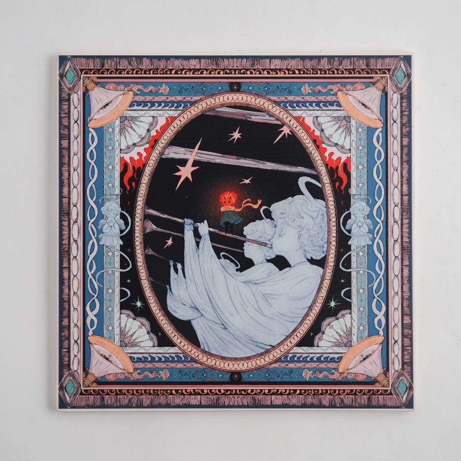 深崎暮人 E☆2 アート 複製原画 直筆サイン入り