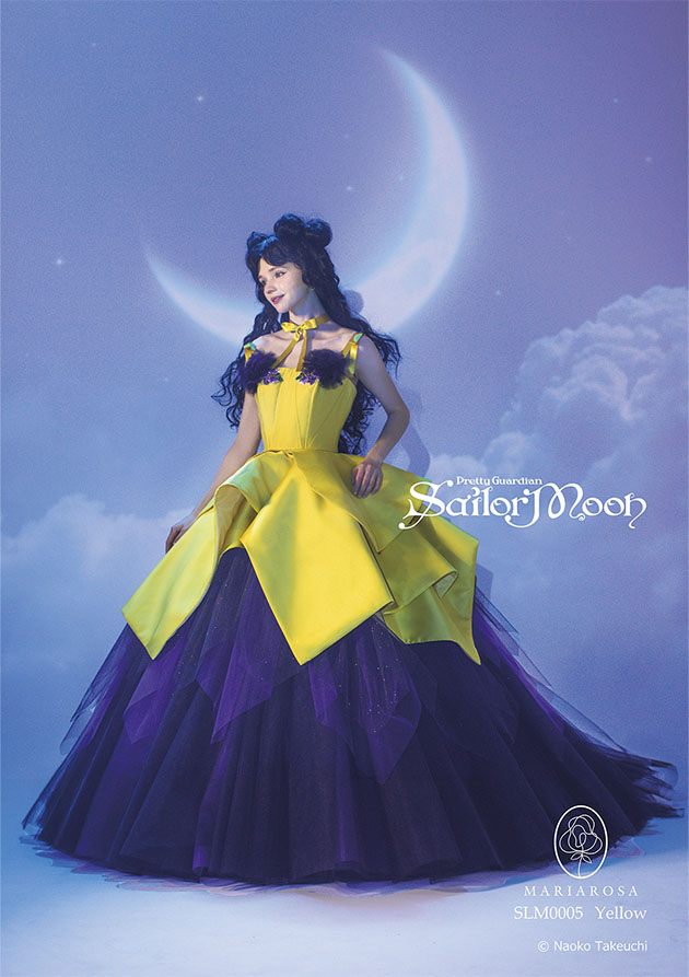 SLM0005 Yellow | ウエディングドレス『マリアローザ（MARIAROSA）』