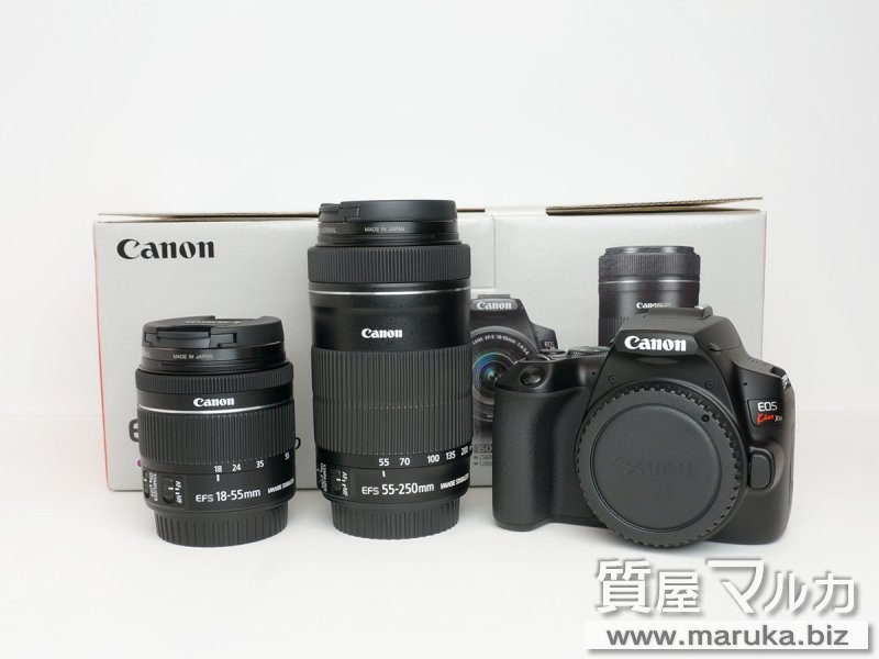 美品 【Canon EOS Kiss X10i ダブルレンズセット】 安心保証◎ 超美品