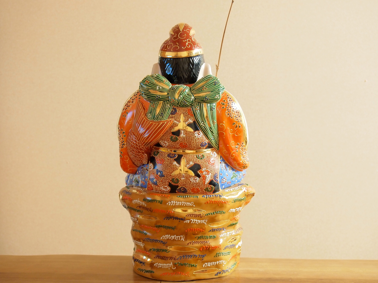 豪華 注文 壷 九谷焼 七福人 61cm 豪華 壷 九谷焼 七福人 61cm - メルカリ