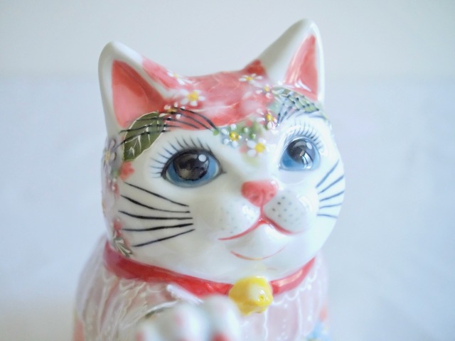 6.5号タッチ招猫 下絵イッチン華盛 下野邦子