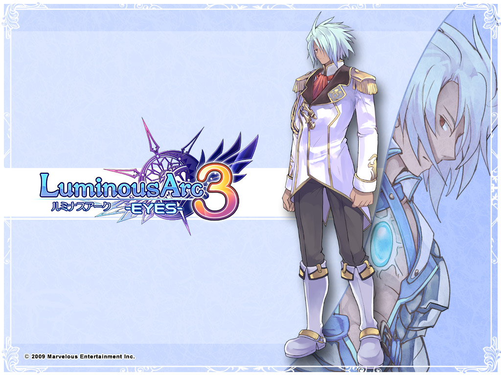 アニメポスター ルミナスアーク3 ゲームポスター 非売品ポスター