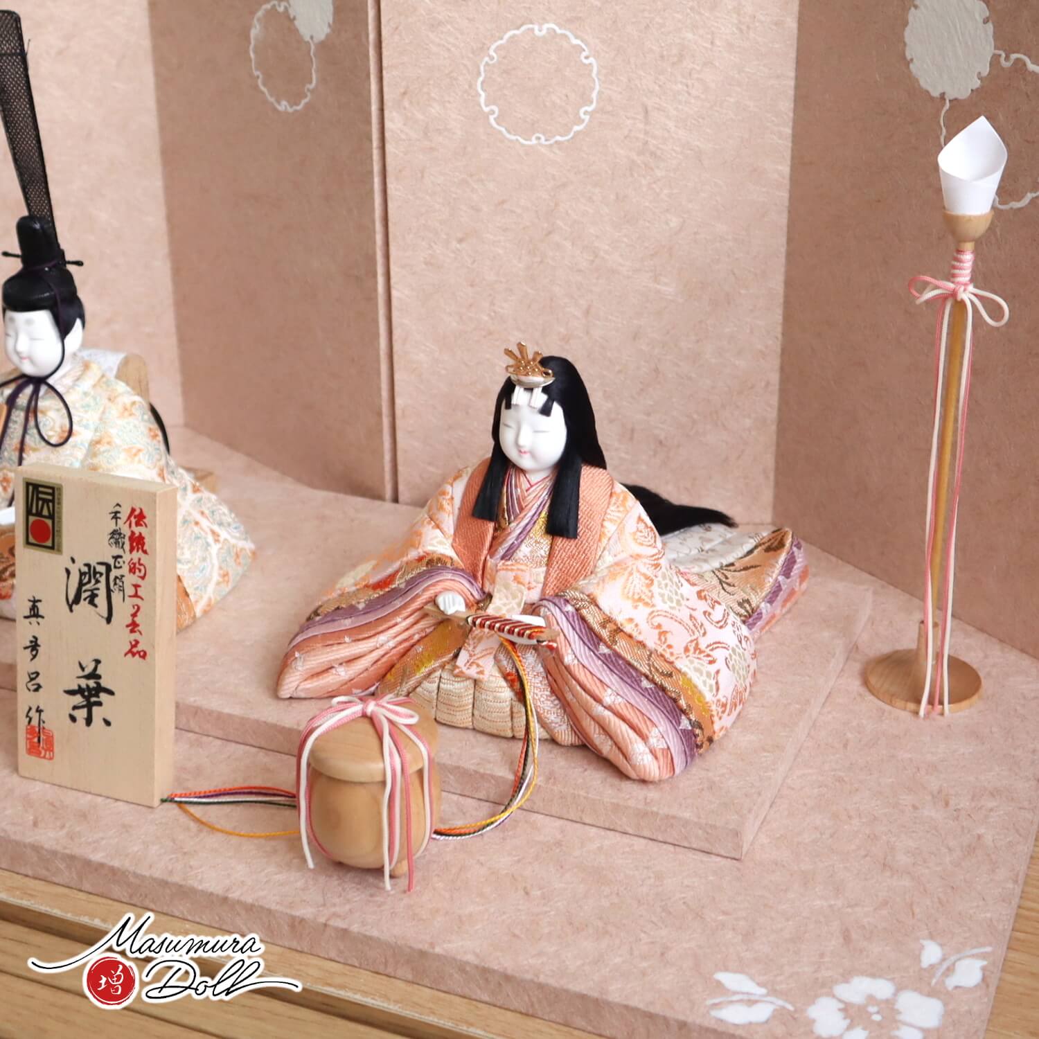 真多呂人形 木目込人形キット「お茶席遊び」 伝統工芸 茶道 真多呂人形